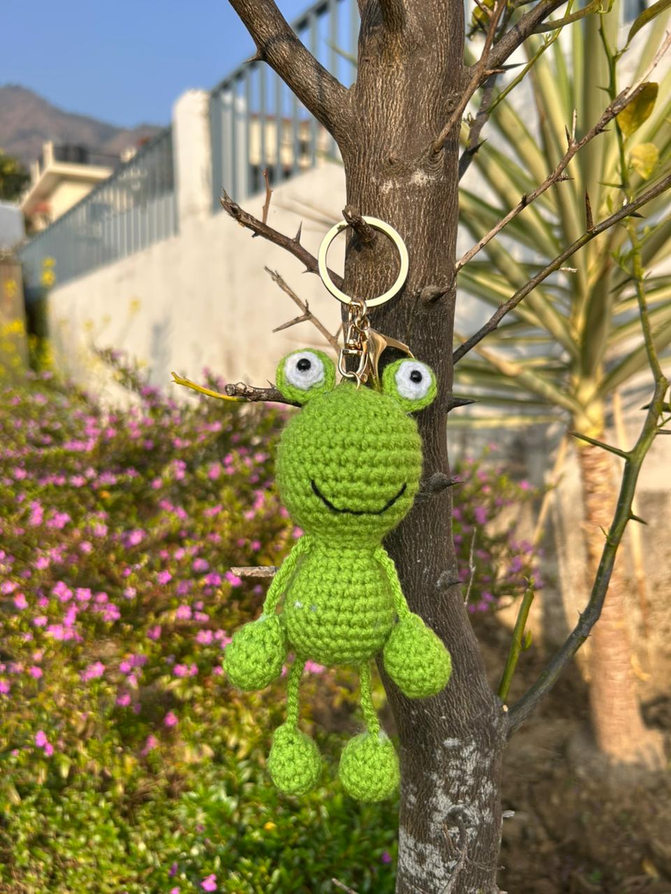 Happy Hopper Keychain