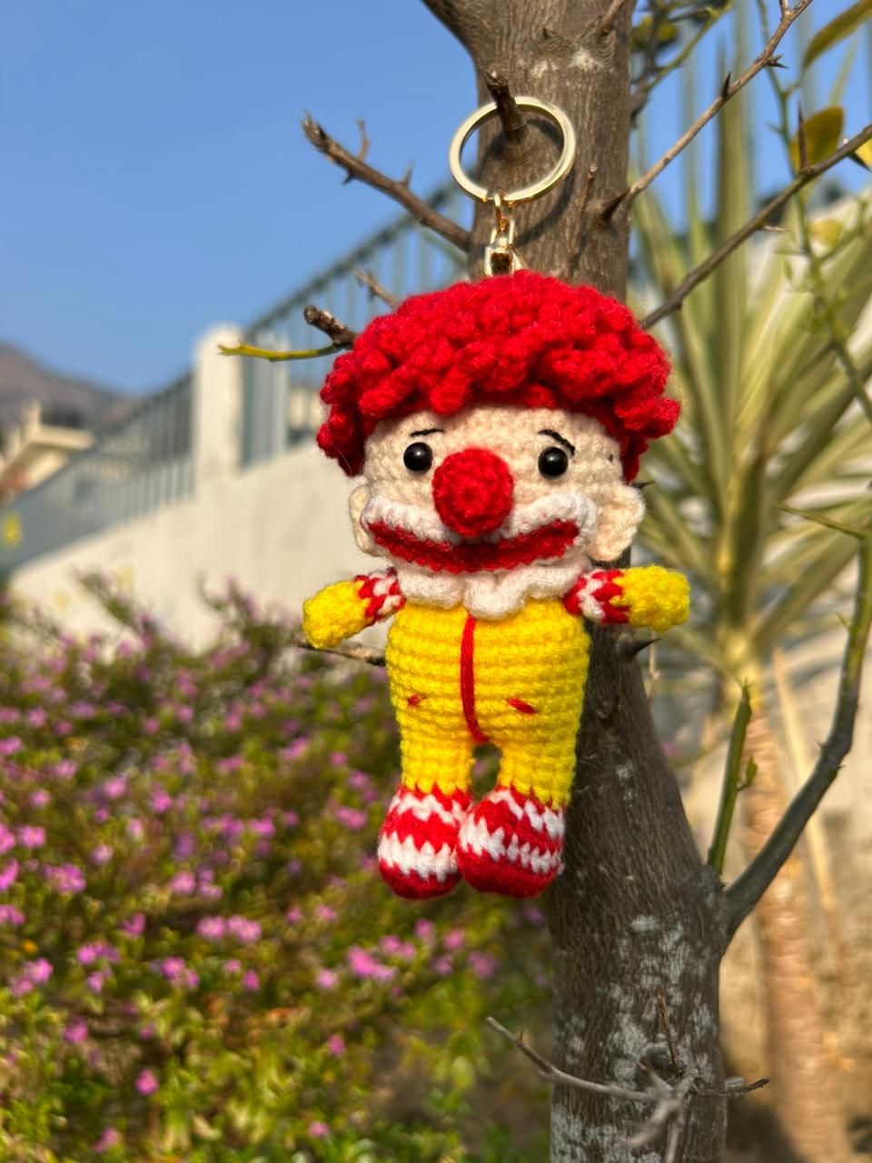 Clown Buddy Keyring